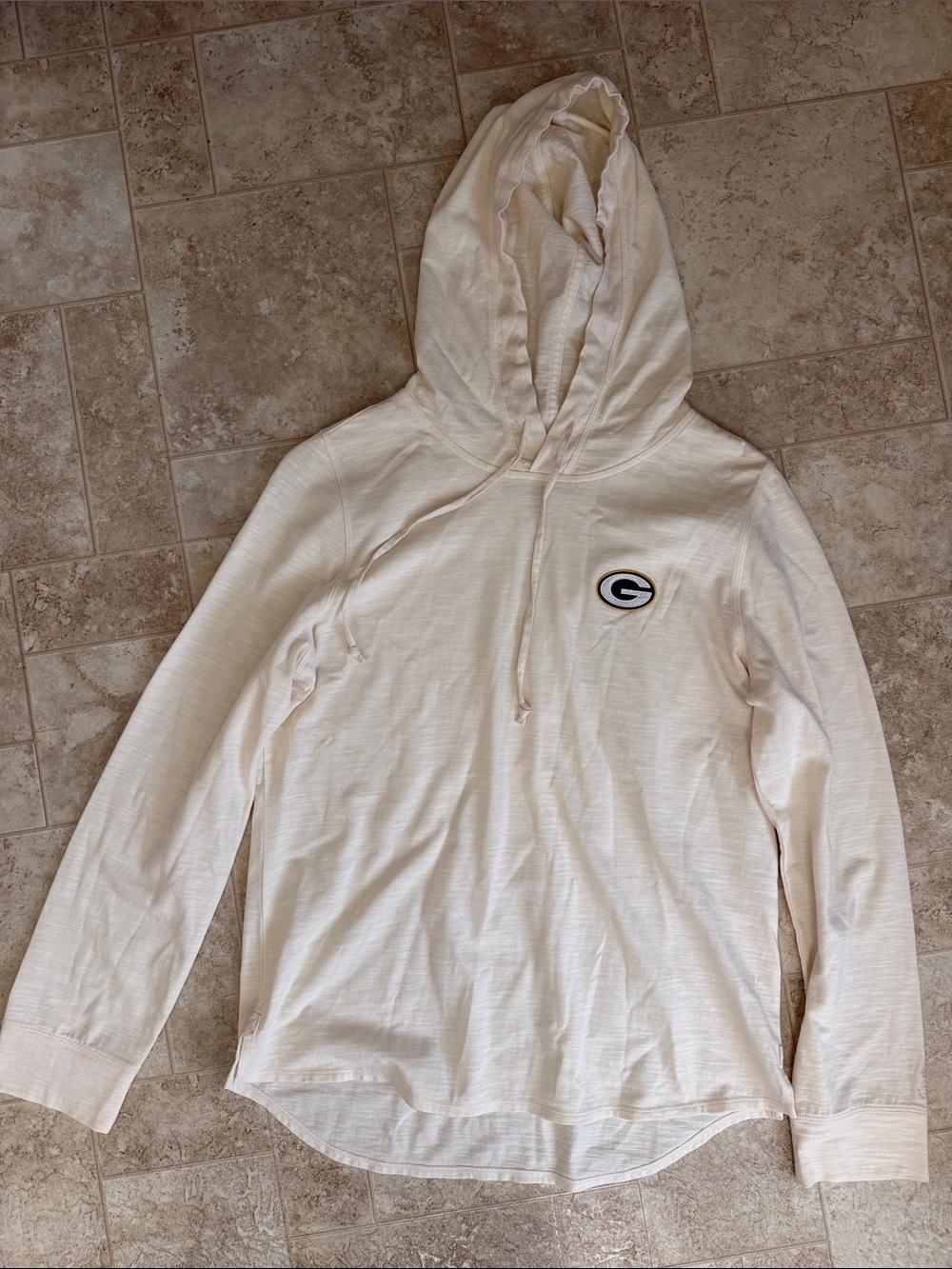 Tommy Bahama Cream Green Bay Packers Hoodie